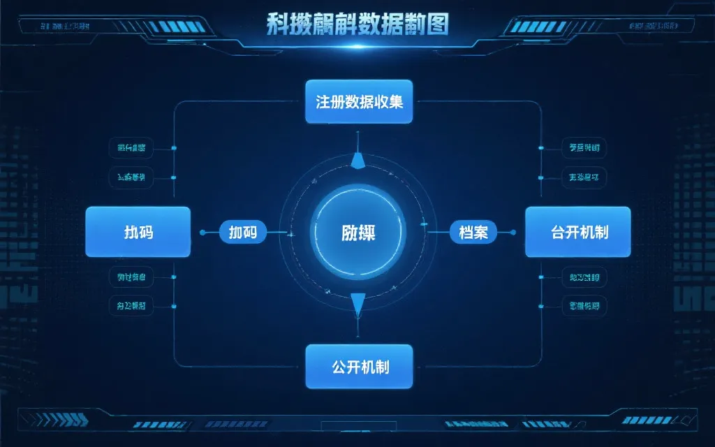 注册系统数据流与透明机制示意图
