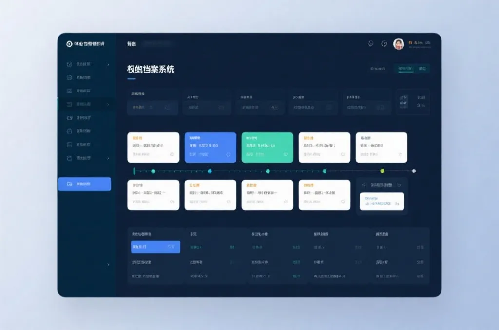 历史开奖归档系统界面